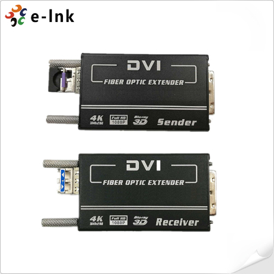 High-Quality DVI Fiber Extender with 4K Resolution & HDMI Compatibility