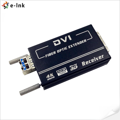 High-Quality DVI Fiber Extender with 4K Resolution & HDMI Compatibility