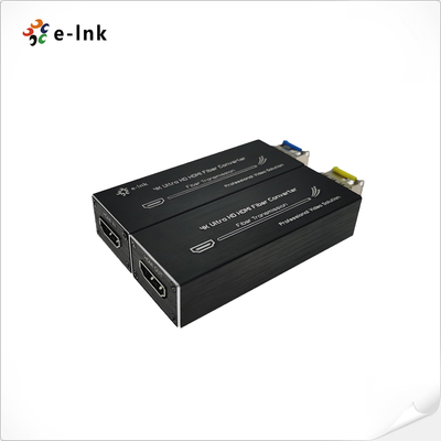 4Kx2K HDMI Fiber Extender Uncompressed Signal 80km Transmission Distance RoHS Certified