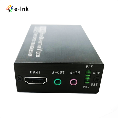 HDMI Fiber Extender with HDCP 1.4, RS232 Signal & bidirectional Audio for High-Resolution Video