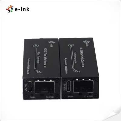 Mini HD-SDI over Fiber Extender for Camera Systems Surveillance and Broadcasting Area
