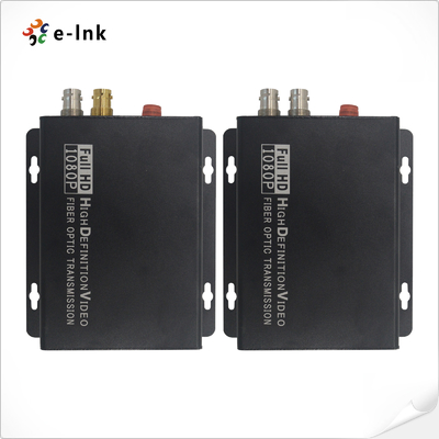 HD-SDI Fiber Converter with Embedded Audio & RS422/485 Data Transmission