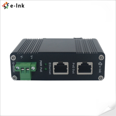 LNK-INJ301 Hardened Gigabit PoE Injector, 12–48VDC Wide Voltage Range,Support IEEE802.3at