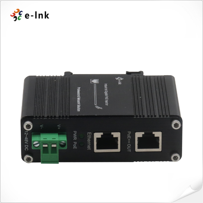 Industrial Gigabit 95W PoE Injector IEEE 802.3bt LTPoE++ with 12-48V DC Input