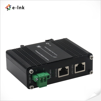Industrial Gigabit 95W PoE Injector IEEE 802.3bt LTPoE++ with 12-48V DC Input