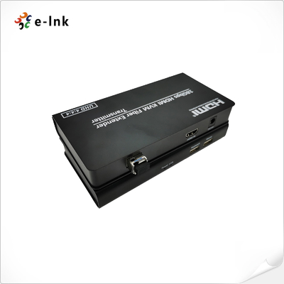 LNK-HF201KM KVM HDMI 2.0 Fiber Extender with USB for 4K Video Transmission