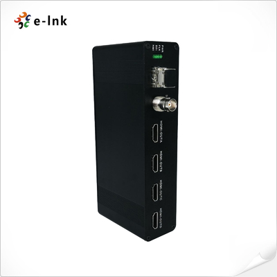 LNK-3G-1V4H 3G-SDI Video Over Fiber Converter with SDI Loop-Out and HDMI Outputs