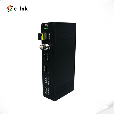 LNK-3G-1V4H 3G-SDI Video Over Fiber Converter with SDI Loop-Out and HDMI Outputs