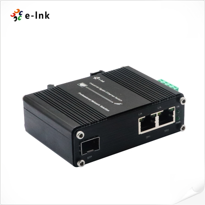Industrial SFP Media Converter EN55022 Certified Hardened Design for Harsh Environments