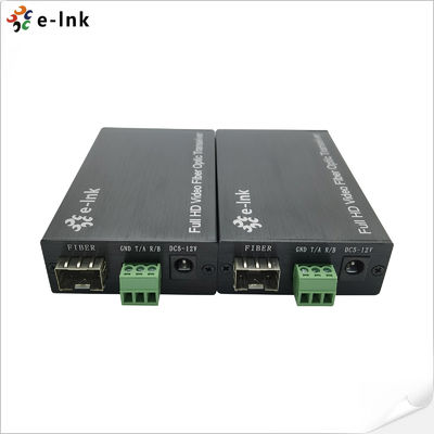 HDMI Fiber Optic Extender Long Distance Transmission with Bidirectional Audio and RS232
