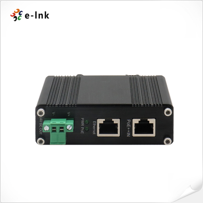 Industrial 24V PoE Splitter Plug Play Installation for IP Cameras APs