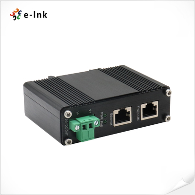 Industrial 24V PoE Splitter Plug Play Installation for IP Cameras APs