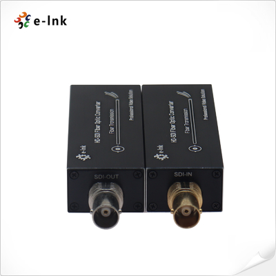 HD-SDI Over Fiber Optic Extender for CCTV High Quality Video Audio