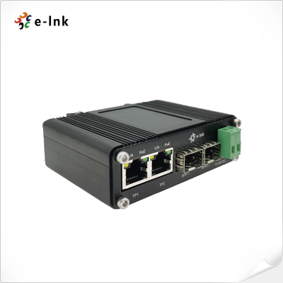 Industrial Ethernet Switch DIN Rail SFP Support 90W PoE++