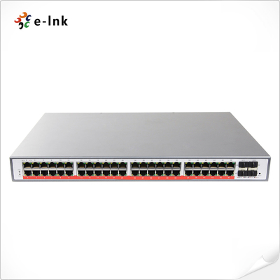 Enterprise PoE Switch 48 Port Gigabit 4x10G SFP+ Web Managed QoS
