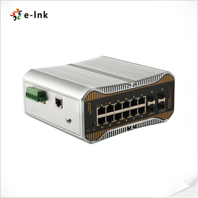 Industrial Gigabit PoE Switch 802.3at 30W Ports SFP+ Fanless Design