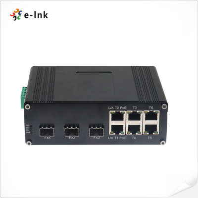 Industrial Fiber PoE Switch Power Over Ethernet for Remote Devices
