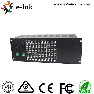 High Density 4U Mux Chassis 16 Slots Hot Swappable Modules Easy Install