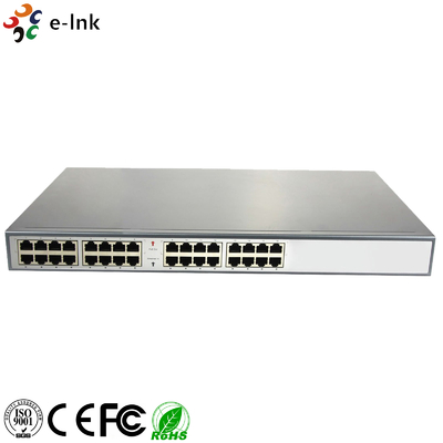 16-Port Gigabit PoE Injector IEEE 802.3af/at Mid-span Power Supply