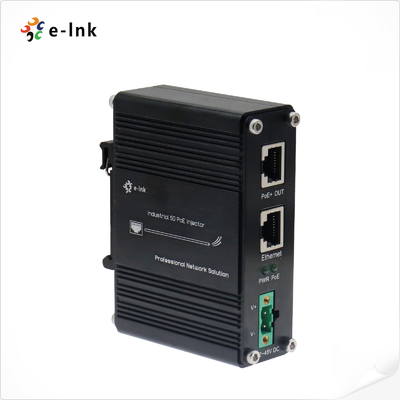 Rugged 5G Ethernet Injector 30m Range Multi Gigabit Support Wide Voltage