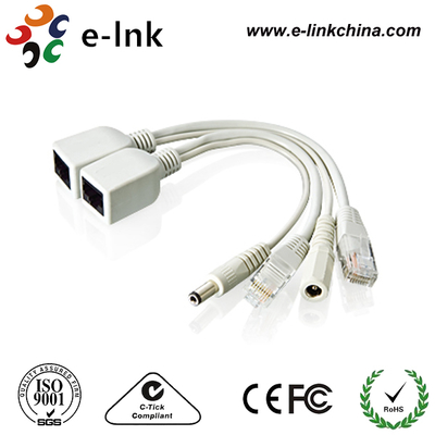 Passive PoE Kit Injector + Splitter Set for AP IP Camera VoIP CPE