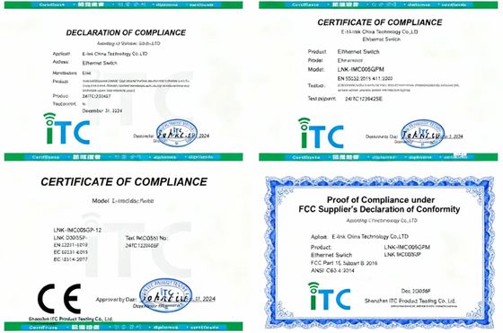 Industrial 16-Port 40Gbps Gigabit Ethernet Switch with VLAN Support DIN-Rail Mount Aluminum Alloy Housing for Harsh Environments