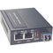 1 SFP Interface Fiber Ethernet Media Converter With Built - In Power Supply