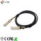 Passive Copper DAC Direct Attached Twinax Cable 40G QSFP+ To QSFP+ 0.02 Watt