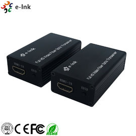 Mini Type HDMI Over Fiber Optic Extender 3Gbps External Stereo Audio Up To 20km