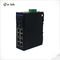 Metal Case Industrial Ethernet POE Switch 8x10/100/1000M Ethernet RJ45 Ports