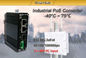 Mini Industrial Ethernet Fiber Media Converter 1 Port 100/1000X SFP To 2 Port 10/100/1000T 30W