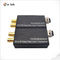 Mini Bidirectional 12G SDI Fiber Converter 5-15VDC  SMF 20KM