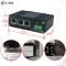 Industrial IEEE802.3af/At PoE Splitter With 2-Port Switch Function, Output Voltage 12VDC