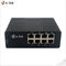 8 Port Gigabit Industrial Ethernet Media Converter Switch IEEE802.3 / 802.3u / 802.3x