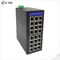 IPv6 Protocol DC57V Ethernet Fiber Optic Switch 16 Port 10/100/1000T 8KV