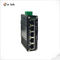 1 Port 14.88Mpps 100TX Ethernet POE Switch 125W 4 Port 802.3at