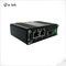 DIN Rail SFP Ethernet Switch 9K Bytes 5W 2 Port 10/100/1000Base-T