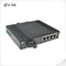 IEEE Industrial Ethernet POE Switch 100Mbps 10/100Base-TX 58VDC Aluminum