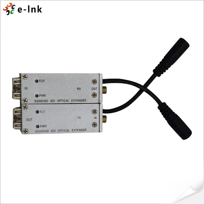 Desktop SMB 3G HD SD-SDI Optical Micro-Extender Converter Single Mode 20KM