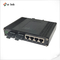 Hardened 4 Port Gigabit Ethernet Switch Metal Case 802.3x Flow Control