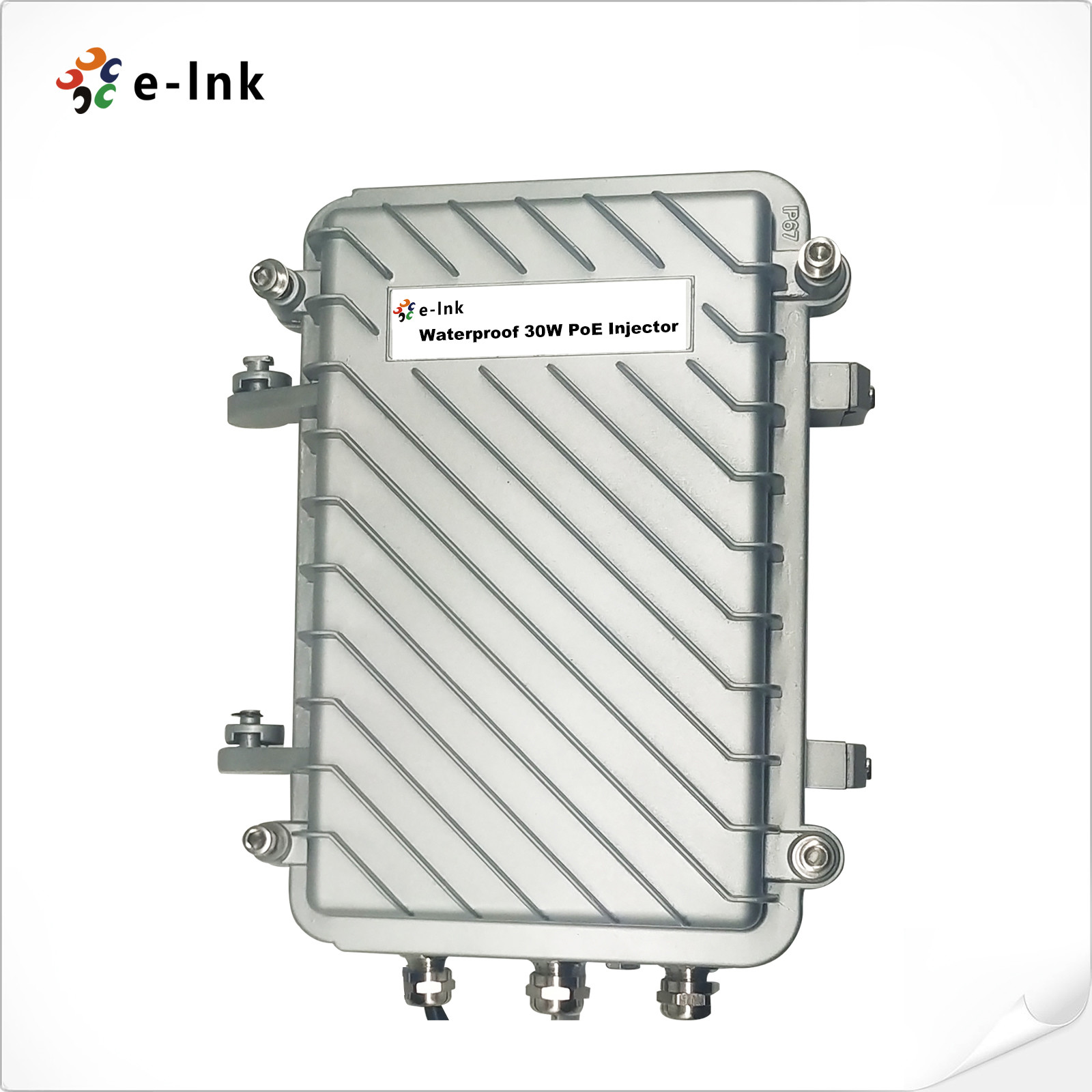 6KV Surge Protection High Power Poe Injector , Power Over Ethernet ...