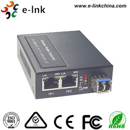 1 SFP Interface Fiber Ethernet Media Converter With Built - In Power Supply