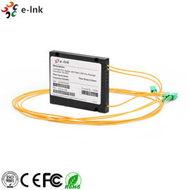 PLC Fiber Optic Switch Splice / Pigtailed ABS Module 2.0mm SC/APC Singlemode